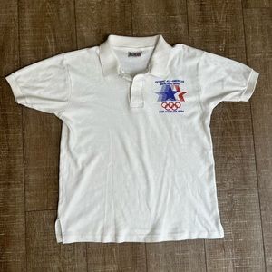 Vintage 1984 LA Olympic Marching Band Polo